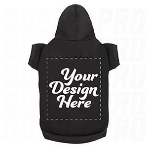Personalized Pet Hoodie Custom Dog Cat Sweatshirt with Image and Name Pullover for Small Medium Large Dogs Puppies and Kittens - Product Image 4