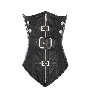 Corsé de Cuero Ecológico de Alta Calidad para Mujer, Control Firme, Diferentes Tallas, Fabricación Profesional, Moldeador Corporal - Product Image 1