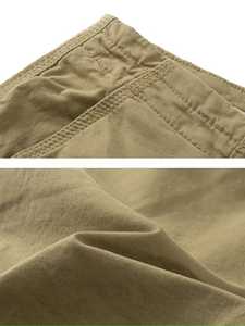 Pantalon Cargo Homme Grande Taille en Coton, Nouvelle Collection, 6 Poches, Coupe Ample, Logo Personnalisé, Vêtement Décontracté pour l'Extérieur - Vente en Gros - Product Image 5