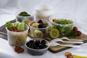 Conteneur alimentaire rond jetable en plastique PP de qualité supérieure, personnalisable en couleurs, pour exportation directe usine, vente en gros, OEM/ODM - Product Image 2