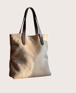 New Arrival OEM Service Leather Hair on <b>Tote</b> <b>Bag</b> Women Quick dry Breathable Embroidery Multi-function stylish Hair on <b>Tote</b> <b>Bag</b> - Product Image 6