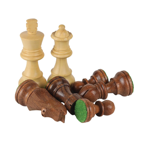 Juego de Piezas de Ajedrez de Madera, Completo, 32 Piezas, Estilo Tradicional Staunton, Piezas de Ajedrez Clásicas de Madera para Tableros de Ajedrez Estándar - Product Image 4