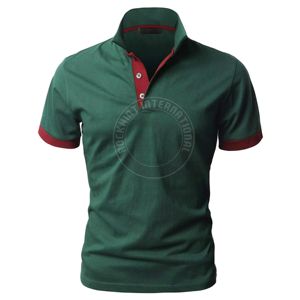 Polo en coton pour homme, confortable, léger, à manches courtes, parfait pour un usage quotidien décontracté et en plein air - Product Image 1