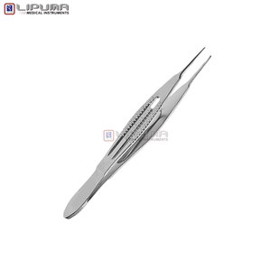 Pinces de fixation Castroviejo 2x2Z Stern, pointes droites 0,5 mm, 1x2, instruments chirurgicaux microsurgicaux de haute précision - Product Image 5