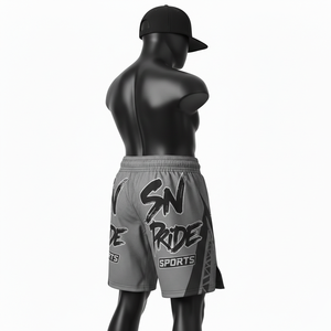 Pantalones Cortos de Lucha para BJJ, Grappling, MMA/Karate, Sublimados, 100% Poliéster, Tela de 140g, Elásticos, Transpirables, Duraderos, con Logotipo Personalizado, Venta al Por Mayor - Product Image 4