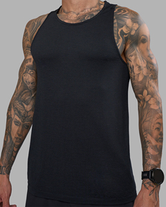Camiseta sin mangas de malla transpirable para hombre, camiseta sin mangas holgada para gimnasio, fitness y entrenamiento. - Product Image 6