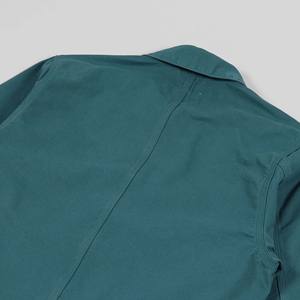 แจ็คเก็ตยีนส์คุณภาพสูงสำหรับงานหนัก ปี 2026 แจ็คเก็ตลำลองระบายอากาศได้ดี กันลม แจ็คเก็ตผ้าฝ้ายหนาสำหรับฤดูหนาว ปกเสื้อแบบพับได้ แจ็คเก็ตทำงานสำหรับผู้ชาย - Product Image 4