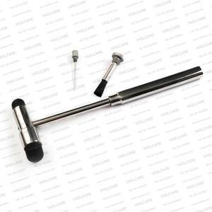 ชุดส้อมเสียงวาสแคลร์ 128Hz 256Hz 512Hz พร้อมค้อนสะท้อนเสียงและกล่องอลูมิเนียมอัลลอยด์ ชุดอุปกรณ์วินิจฉัยทางการแพทย์สำหรับระบบประสาท - Product Image 6