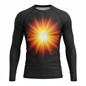 Camiseta de Compresión Unisex de Manga Larga para Natación, Secado Rápido, para Surf, Gimnasio, Entrenamiento, Fitness y Deportes Acuáticos - Product Image 1