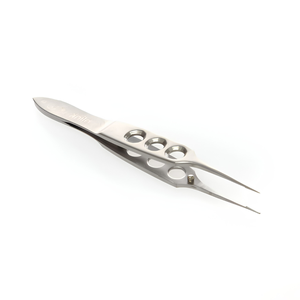 Pince micro-tissulaire Ariston International Bonn en acier inoxydable, instrument chirurgical ophtalmique manuel, certifié CE ISO13485 - Product Image 1