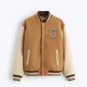 Premium Quality <b>Crafted</b> Men Varsity Jacket Relaxed Outdoor Fit Men Customized Logo Printed Varsity Jacket - Product Image 1