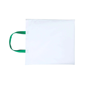 กระเป๋าผ้าแคนวาสหูสั้นแบบเรียบสำหรับขายส่ง กระเป๋าใส่ของชำแบบใช้ซ้ำได้ จำหน่ายจำนวนมาก - Product Image 3