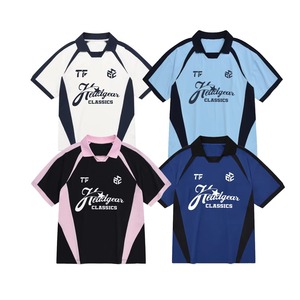 TF Custom <b>Soccer</b> Wear Sublimation Football Shirt Design Embroidered Logo Oversize Streetwear Jersey - Product Image 3