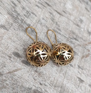 Pendientes de Latón Hechos a Mano de Alta Calidad, Estilo Artesanal, Color Sólido, Precio de Fábrica al por Mayor - Product Image 4