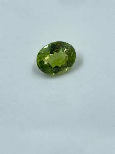 เพอริดอทดิบธรรมชาติ 100% รูปไข่ขนาด 9x11 มม. น้ำหนัก 3.75 กะรัต จากจีน R.K. GEMS & JEWELLERY สำหรับทำเครื่องประดับ - Product Image 4