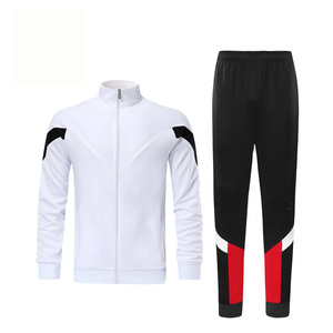 New Arrival Bulk Quantity Breathable Quick Dry 100% Cotton <b>Winter</b> Casual Full Length Stand Collar Elastic Waist Men <b>Tracksuit</b> - Product Image 5