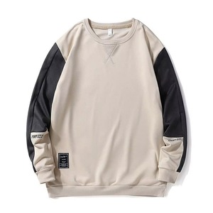 เสื้อสเวตเชิ้ตคอกลมทรงปกติ ยูนิเซ็กซ์ ผ้าฟลีซหนานุ่ม สีตัดต่อ ผสมโพลีเอสเตอร์/คอตตอน ระบายอากาศได้ดี ปรับแต่งได้ - Product Image 6