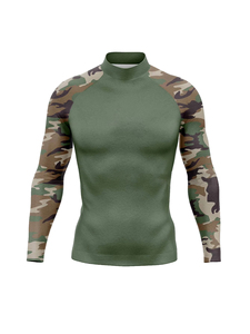 Camiseta de Protección Solar para Hombre, Manga Larga, Protección UV UPF 50, Elástica, Ajuste Holgado, para Natación y Buceo - Product Image 5