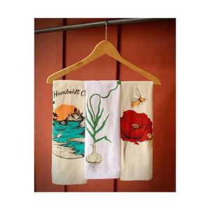 Embroidered Waffle Printed 100% Cotton Canvas Multi-Purpose <b>Quick</b>-<b>Dry</b> Dish <b>Towels</b> Eco-Friendly Moisture-Sucking Customized - Product Image 3