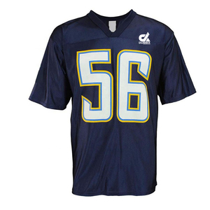 Camiseta de fútbol americano de alta calidad 1:1 para hombre, roja, negra, blanca, cosida, edición limitada, original - Product Image 4