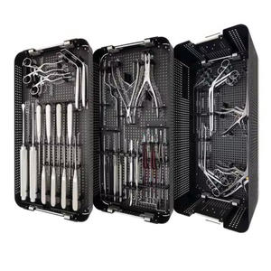 Ensemble d'instruments chirurgicaux orthopédiques en acier inoxydable, kit de chirurgie osseuse, outils médicaux, chirurgie orthopédique professionnelle - Product Image 6