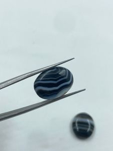 2 Piezas de Ágata Natural de Corte Ovalado en Colores Mixtos, 22.44 Quilates, Piedras Sueltas para Joyería - Product Image 4