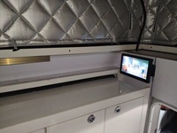 Auvent en aluminium Pop-Top pour Toyota Hilux Double Cabine 4x4 avec plateforme de couchage escamotable