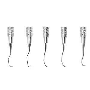 Steel Manual Dental Instruments Surgical Cleaning Teeth Tools Kit Leather <b>Case</b> CE Certified Class II 1 Year CE By Grip Surgical - Product Image 2