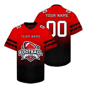 เสื้อฟุตบอลอเมริกันคุณภาพสูงขนาดพลัสไซส์ |   ผ้าโพลีเอสเตอร์ 100% แห้งเร็ว |   ชุดทีมที่ปรับแต่งได้ |   ขายส่ง OEM สำหรับผู้ใหญ่ - Product Image 2