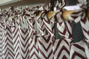 Rideau de fenêtre imprimé tie-dye bohème, en coton doux, panneau décoratif pour chambre, salon, café, hôtel, longueur personnalisée - Product Image 6