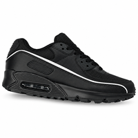 Chaussures de course rétro pour hommes avec coussin d'air, baskets respirantes en maille, amortissantes, décontractées, pour la marche et le sport, vente en gros