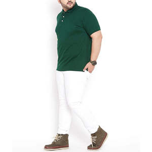 Polos de alta calidad para hombre en tallas grandes, con impresión de logotipo personalizado, polos lisos, polos de golf de diseño para hombre, OEM. - Product Image 6