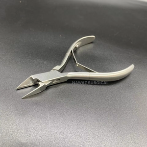 Coupe-ongles incarnés en acier inoxydable de qualité supérieure 12 cm – Outil chirurgical pour ongles épais et courbés, podologie et pédicure - Product Image 1