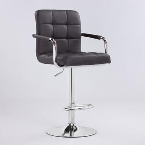 Sgabello da Bancone Moderno <span class=keywords><strong>e</strong></span> Lussuoso con Telaio in Metallo, Girevole <span class=keywords><strong>e</strong></span> Regolabile in Altezza, per Cucina, Caffè <span class=keywords><strong>e</strong></span> <span class=keywords><strong>Bar</strong></span> - Product Image 2