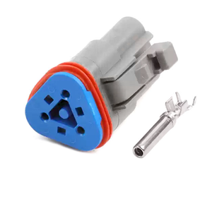 CON-007 3Pin Male/Female Plug Connector with 120 Ohm Resistor IP68 Waterproof CAN Bus Network <b>Termination</b> for Brand - Product Image 3