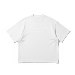 T-shirt vierge surdimensionné en maille respirante, vente en gros, 100% polyester épais, streetwear homme, épaules tombantes, logo de marque personnalisé - Product Image 1