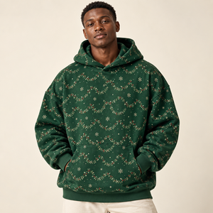 Sudadera con Capucha Unisex de Navidad Fea, Gráficos Divertidos, Algodón, Manga Larga, Casual, para Invierno, Clima Frío, OEM ODM - Product Image 1