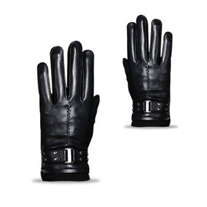 Gants de moto MERITORIOUS INTERNATIONAL en fourrure - Écran tactile et détection des aiguilles, gants d'hiver écologiques pour hommes, parfaits pour le froid - Product Image 6