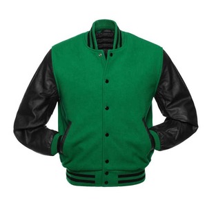 Direct Factory Custom Satin Baseball Bomber Varsity Jacket for Men 100% Polyester Canvas College Letterman Style - Product Image 5
