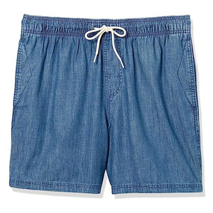 <b>Men's</b> Casual Streetwear Denim Cargo Shorts Baggy Multi-Pocket High Street Jeans Short Pants From Pakistan - Product Image 2