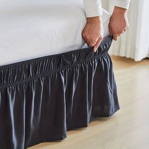 High Quality Decorative <b>Bed</b> Skirt for Mattress Base Coverage Stylish Bedroom and Hotel Bedding Enhancement - Product Image 3