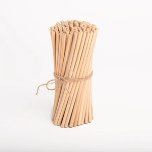 Pailles en bambou écologiques, biodégradables, naturelles, réutilisables, pour boissons, fabrication OEM ODM, fourniture pour café, hôtel - Product Image 2