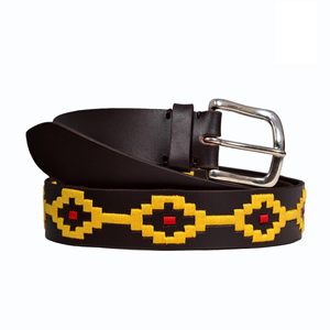 Premium High Quality Geometrical Design Gold Pin Buckle Genuine Polo leather <b>belt</b> For Men & Women Fashionable <b>Belt</b> Hot Selling - Product Image 1