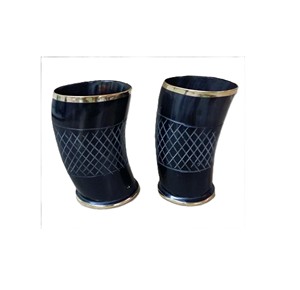 Heritage Buffalo Horn Beer Glass For Party Event Trendy Hand Polished Vintage Viking Mug Tankard <b>Drinkware</b> Cup Bar <b>Accessory</b> - Product Image 6
