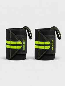 Support de poignet Webson réglable avec fermeture auto-agrippante, noir et rouge, pour musculation, entraînement de force, antidérapant, unisexe, respirant, OEM 2026 - Product Image 2