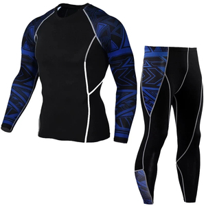 ชุดรัดกล้ามเนื้อ MMA สำหรับทุกเพศ เสื้อ กางเกง UPF50+ แห้งเร็ว ป้องกันรังสียูวี ป้องกันแบคทีเรีย ชุดออกกำลังกาย ชุดเล่นเซิร์ฟ ชุดว่ายน้ำ ชุดกีฬา - Product Image 3