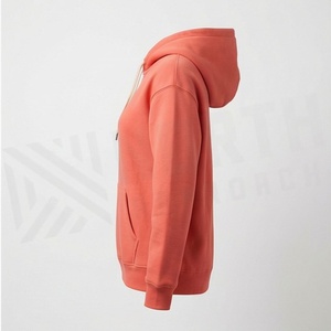 Sweat-shirts à capuche classiques pour femmes, style décontracté, coupe oversize, manches longues, vente en gros OEM, vêtements de sport décontractés - Product Image 3
