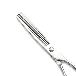 Ciseaux à effiler les cheveux en acier inoxydable soigneusement sélectionnés, ciseaux professionnels pour barbier, outil de coiffure pour salon - Product Image 6