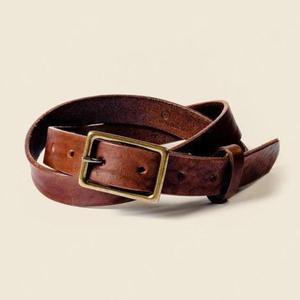 Cinturones de cuero genuino de vaca y búfalo de estilo europeo, hechos a mano, con impresión de logotipo personalizado, cinturón moderno con hebilla de latón. - Product Image 3