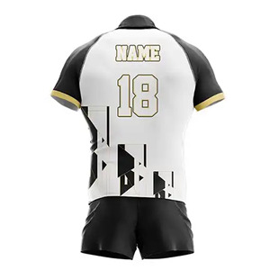 Nouveauté 2025 Ensemble d'uniformes de rugby entièrement imprimés pour hommes, respirant, antibactérien, séchage rapide, vêtements de sport de qualité supérieure - Product Image 4